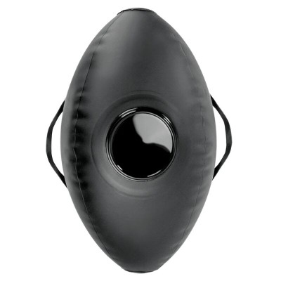 FETISH FANTASY SERIES - BODY DOCK BOLA DE AMOR INFLÁVEL COM DILDO PRETA 41,9 CM - D-246197 - Dona Pimenta