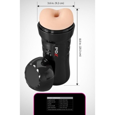PDX EXTREME - MOLHADOS, BUSSIES SUPER BANGIN' BUTTHOLE, ANAL STROKER 20,8 CM - D-246200 - Dona Pimenta