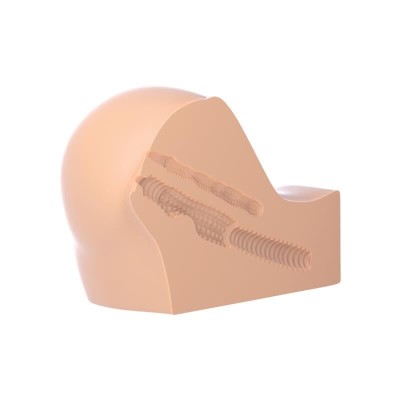 PIPEDREAMS EXTREME TOYZ - MEGA STROKER MASTURBADOR PARA ÂNUS E VAGINA - D-246185 - Dona Pimenta