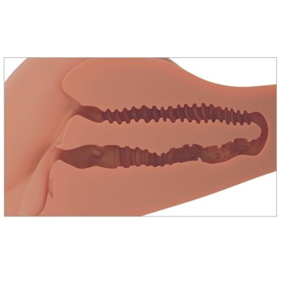 PDX PLUS - MASTURBADOR REALISTA 360° COM MOVIMENTO DE BUNDA E VAGINA - D-246186 - Dona Pimenta