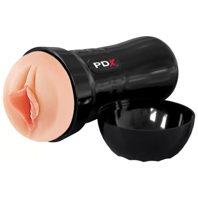 PDX EXTREME - MASTURBADOR AUTOLUBRIFICADO REALISTA COM LÁBIOS SUPER DELICIOSOS - D-246188 - Dona Pimenta