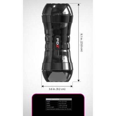 PDX EXTREME - MOLHADA - SUPER FLIP-A-PUSSY - MASTURBADOR REVERSÍVEL 21,6 CM - D-246202 - Dona Pimenta