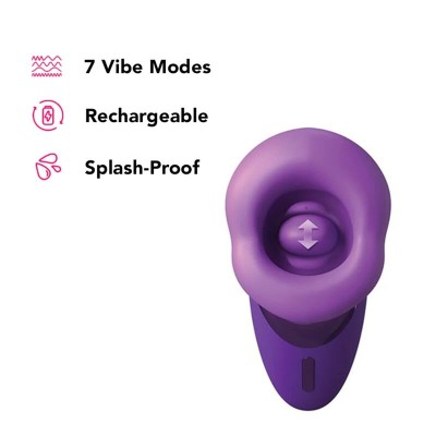 FANTASY FOR HER - VIBRADOR SUGIDOR DE PRAZER ROXO - D-246182 - Dona Pimenta