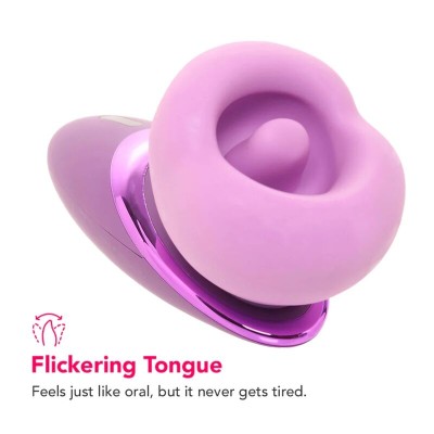 FANTASY FOR HER - VIBRADOR SUGIDOR DE PRAZER ROXO - D-246182 - Dona Pimenta