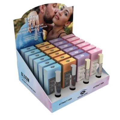 EYE OF LOVE - BLOOM EXPOSITOR 4X6 PERFUMES 10 ML - D- 244110 - Dona Pimenta