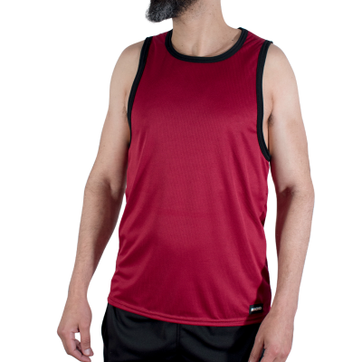 MACHO - CMV003 CAMISETA DE GINÁSTICA MARROM TAMANHO S/M - D-245843 - Dona Pimenta