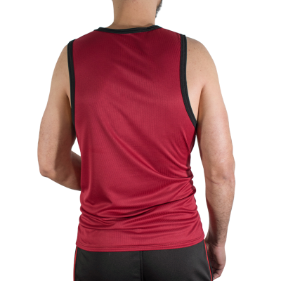 MACHO - CMV003 CAMISETA DE GINÁSTICA MARROM TAMANHO S/M - D-245843 - Dona Pimenta