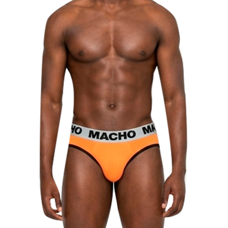 MACHO - MCH012 LARANJA SLIP S - D-245803 - Dona Pimenta