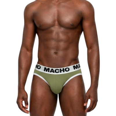 MACHO - MCH013 MILITAR VERDE SLIP S - D-245807 - Dona Pimenta