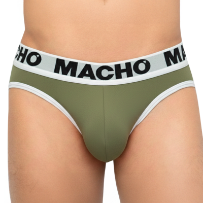 MACHO - MCH013 MILITAR VERDE SLIP S - D-245807 - Dona Pimenta