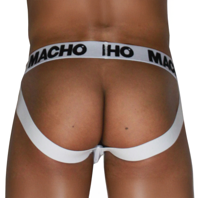 MACHO - MX29BL JOCK BRANCO + BRANCO S - D-245779 - Dona Pimenta
