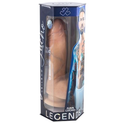 SILEXD - JUAN LUCHO LEGENDS PÊNIS SUPER REALISTA TERMO-REATIVO PREMIUM SILEXPAN 23,3 CM - D-246254 - Dona Pimenta