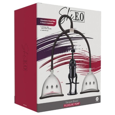 SHE.E.O - BOMBA DE VÁCUO PARA AMAMENTAÇÃO TAMANHO S/M - D-246236 - Dona Pimenta