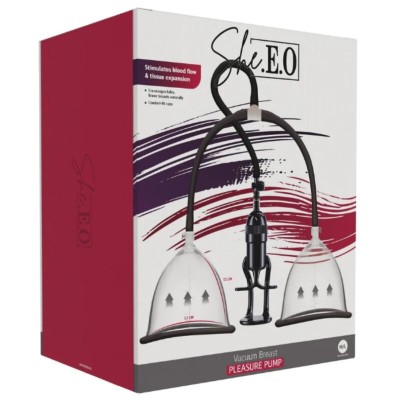 SHE.E.O - BOMBA DE VÁCUO PARA AMAMENTAÇÃO TAMANHO S/M - D-246236 - Dona Pimenta