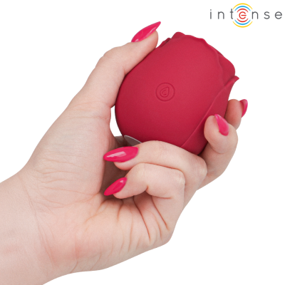 INTENSE - CAMELLIA SUCÇÃO CLITORIAL ROSE BY WAVES BORDEAUX - D-245651 - Dona Pimenta