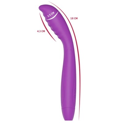 SHE.E.O - VIBRADOR ROXO PARA ESTIMULAÇÃO DO PONTO G - D-246242 - Dona Pimenta