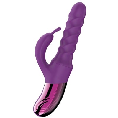 SHE.E.O - VIBRADOR REDEMOINHO COELHO ROXO - D-246243 - Dona Pimenta