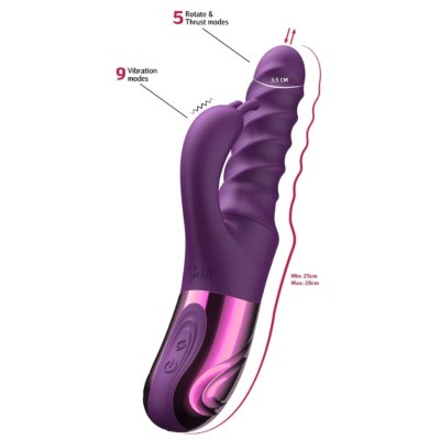 SHE.E.O - VIBRADOR REDEMOINHO COELHO ROXO - D-246243 - Dona Pimenta