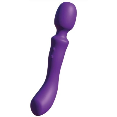 SHE.E.O - VARINHA MASSAGEADORA VIBRATÓRIA DE DUAS PONTAS ROXA - D-246240 - Dona Pimenta