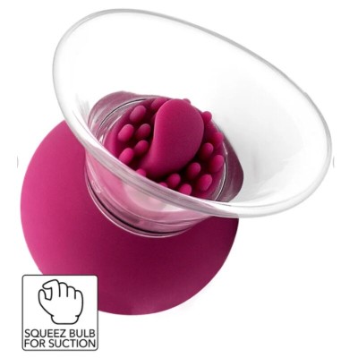 SHE.E.O - BOMBA VIBRATÓRIA E ROTATIVA PARA MAMILOS E CLITÓRIS - D-246231 - Dona Pimenta