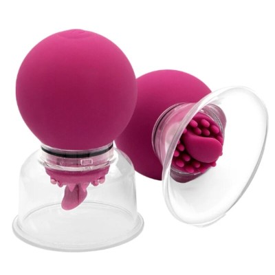 SHE.E.O - BOMBA VIBRATÓRIA E ROTATIVA PARA MAMILOS E CLITÓRIS - D-246231 - Dona Pimenta
