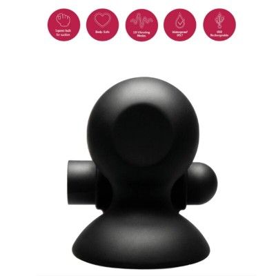 SHE.E.O - GEL DE SUCÇÃO VIBRATÓRIO RECARREGÁVEL PARA MAMILOS - D-246249 - Dona Pimenta