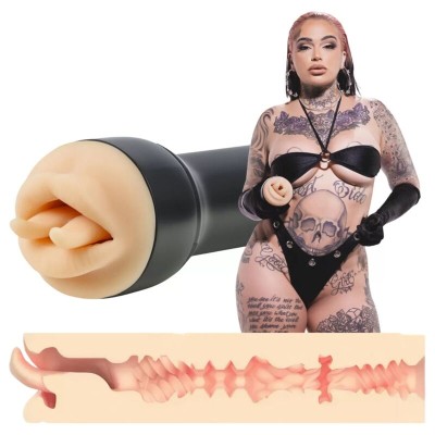 KIROO - MASTURBADOR REALISTA DE VIPERINA COM BOCA DE CORVO - D-246271 - Dona Pimenta