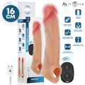 MR INTENSE - ARNOLD L CAPA PENIANA VIBRATÓRIA ULTRA-REALISTA COM CONTROLE REMOTO 16 CM -Ø- 4,5 CM - D-245171 - Dona Pimenta