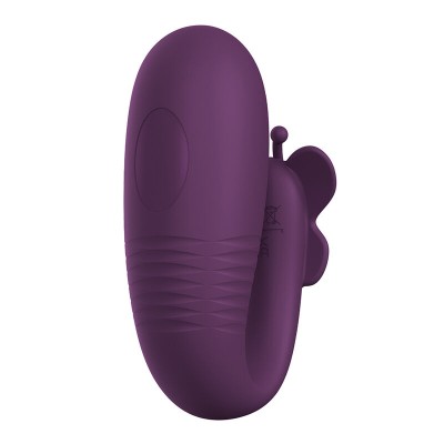 PRETTY LOVE - VIBRADOR DE OVO COM ACIONAMENTO POR APLICATIVO KLAY ROXO - D-245998 - Dona Pimenta