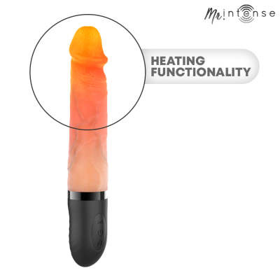 MR INTENSE - JEAN VIBRADOR UP&DOWN COM EFEITO DE CALOR 24 CM -Ø- 3,8 CM - D-245166 - Dona Pimenta