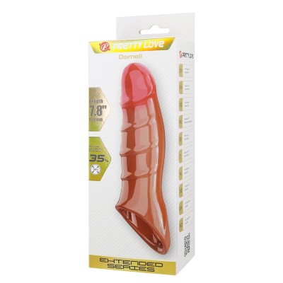 PRETTY LOVE - CAPA EXTENSORA REALISTA DAMIEN - D-245975 - Dona Pimenta