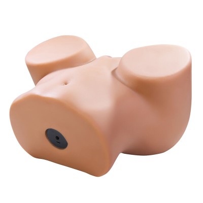 CRAZY BULL - JULIA XXL MASTURBADOR VIBRATÓRIO DUPLO VAGINAL E ANAL FLESH - D-245981 - Dona Pimenta