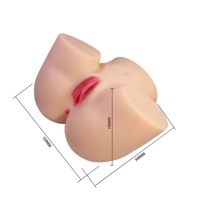 CRAZY BULL - LIORA XXL MASTURBADOR VIBRATÓRIO DUPLO VAGINAL E ANAL - D-245984 - Dona Pimenta
