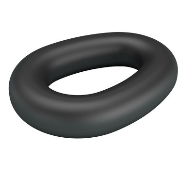 CRAZY BULL - ANEL PENIANO DE SILICONE SUPER MACIO VESPER PRETO - D-245994 - Dona Pimenta