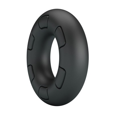 CRAZY BULL - ANEL PENIANO DE SILICONE SUPER MACIO BERTRAM PRETO - D-245996 - Dona Pimenta