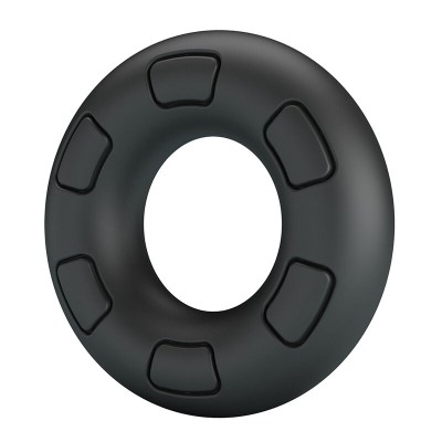CRAZY BULL - ANEL PENIANO DE SILICONE SUPER MACIO BERTRAM PRETO - D-245996 - Dona Pimenta