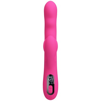 PRETTY LOVE - VIBRADOR COELHO MULTIFUNCIONAL DE INVERNO COM DISPLAY DE LED ROSA - D-245940 - Dona Pimenta