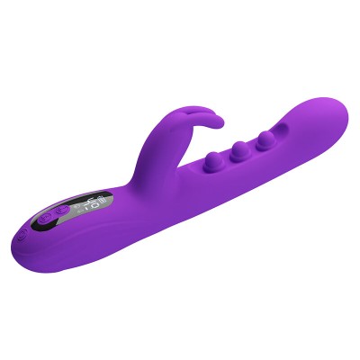 PRETTY LOVE - VIBRADOR SABIEN RABBIT COM ESTIMULAÇÃO POR TOQUE E LED ROXO - D-245941 - Dona Pimenta