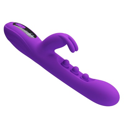 PRETTY LOVE - VIBRADOR SABIEN RABBIT COM ESTIMULAÇÃO POR TOQUE E LED ROXO - D-245941 - Dona Pimenta