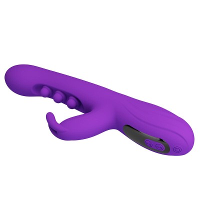 PRETTY LOVE - VIBRADOR SABIEN RABBIT COM ESTIMULAÇÃO POR TOQUE E LED ROXO - D-245941 - Dona Pimenta