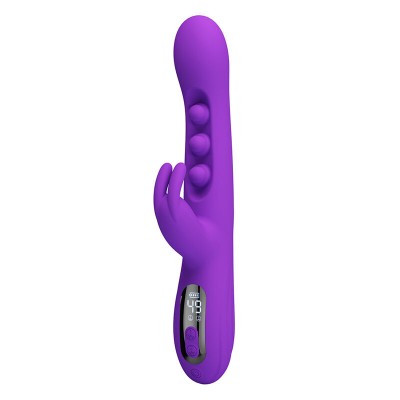 PRETTY LOVE - VIBRADOR SABIEN RABBIT COM ESTIMULAÇÃO POR TOQUE E LED ROXO - D-245941 - Dona Pimenta