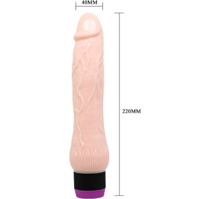 ADOUR CLUB VIBRADOR REALISTICO BASE ANCHA 22 CM - D-218759 - Dona Pimenta