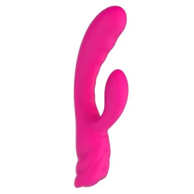 NALONE - PURE X2 VIBRADOR MAGIC STICK COELHO - ROSA - D-246213 - Dona Pimenta