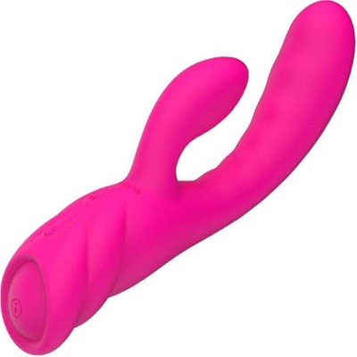 NALONE - PURE X2 VIBRADOR MAGIC STICK COELHO - ROSA - D-246213 - Dona Pimenta