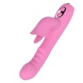 NALONE - T-MAY VIBRADOR MAGIC STICK COELHO - ROSA - D-246214 - Dona Pimenta