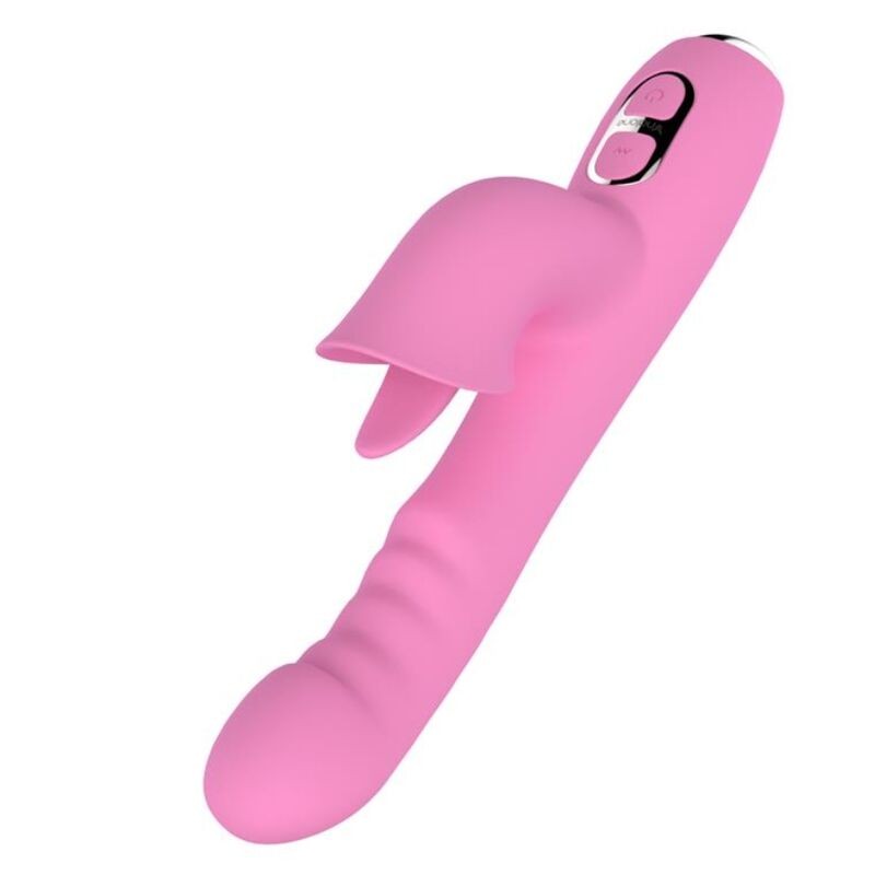 NALONE - T-MAY VIBRADOR MAGIC STICK COELHO - ROSA - D-246214 - Dona Pimenta