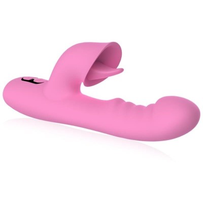 NALONE - T-MAY VIBRADOR MAGIC STICK COELHO - ROSA - D-246214 - Dona Pimenta