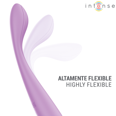 INTENSE - LUCCA ESTIMULADOR DE PONTO G FLEXÍVEL RECARREGÁVEL VIA USB - D-246283 - Dona Pimenta