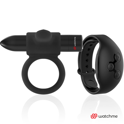 BLACK&SILVER&trade;- CAMERON CONTROLE REMOTO COCKRING WATCHME - D-228300 - Dona Pimenta
