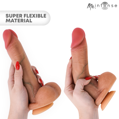 MR INTENSE - GARY L PÊNIS ULTRA-REALISTA COM TESTÍCULOS 23 CM - Ø- 4,7 CM - D-245161 - Dona Pimenta